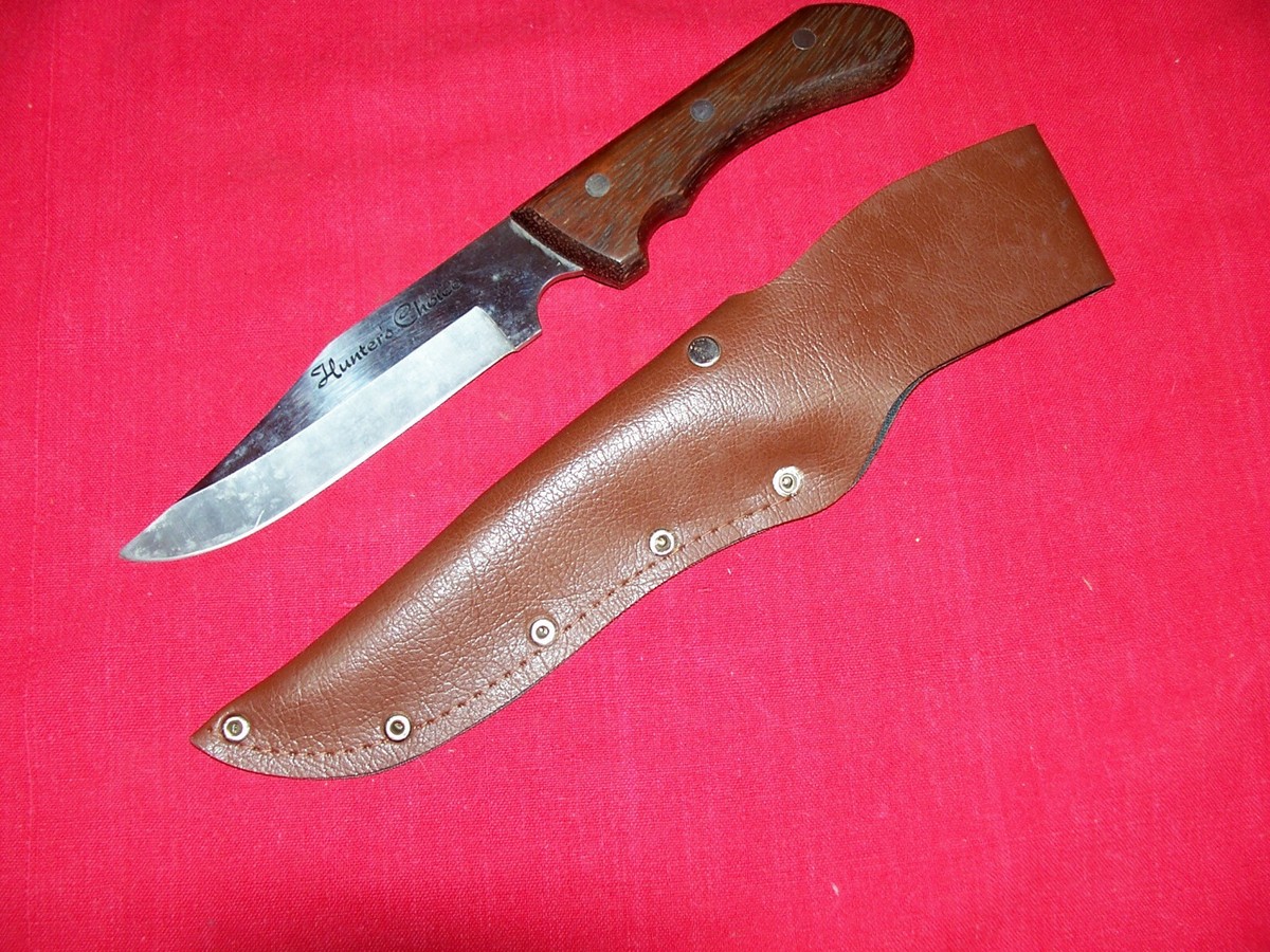 Vintage Hunters Choice Hunting Knife Fixed Blade Japan Japanese