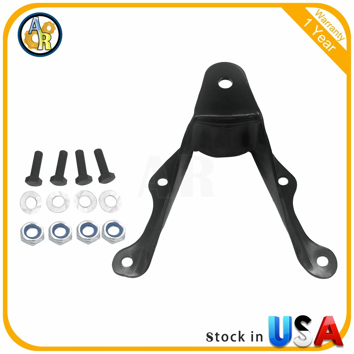 【NG】 N255ACR760 Adele Halfback /追跡付 Rear Leaf Spring Front Hanger Bracket For 86-97 Ford Ranger