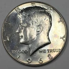 1968-D Kennedy Half Dollar 40% Silver Brilliant Uncirculated (BU) KM#202a 5952-A