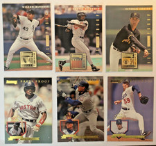 1995 & 1996 Donruss Baseball Press Proof Singles x/2000- List in description