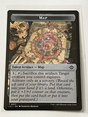 Map 17 Token Card MTG Lost Caverns of Ixalan 2023 Mint - 9.0 + Non Foil | eBay Map 17 Token Card MTG Lost Caverns of Ixalan 2023 Mint - 9.0 + Non Foil | eBay