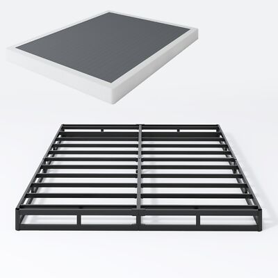 5'' Queen Box Spring   Easy Assembly Non-Slip Noise-Free Mattress Foundation