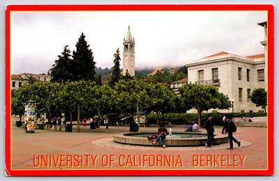 Postcard The University Of California, Berkeley, California Unposted