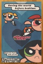 1998 The Powerpuff Girls Vintage Print Ad/Poster Cartoon Network TV Show Art 90s