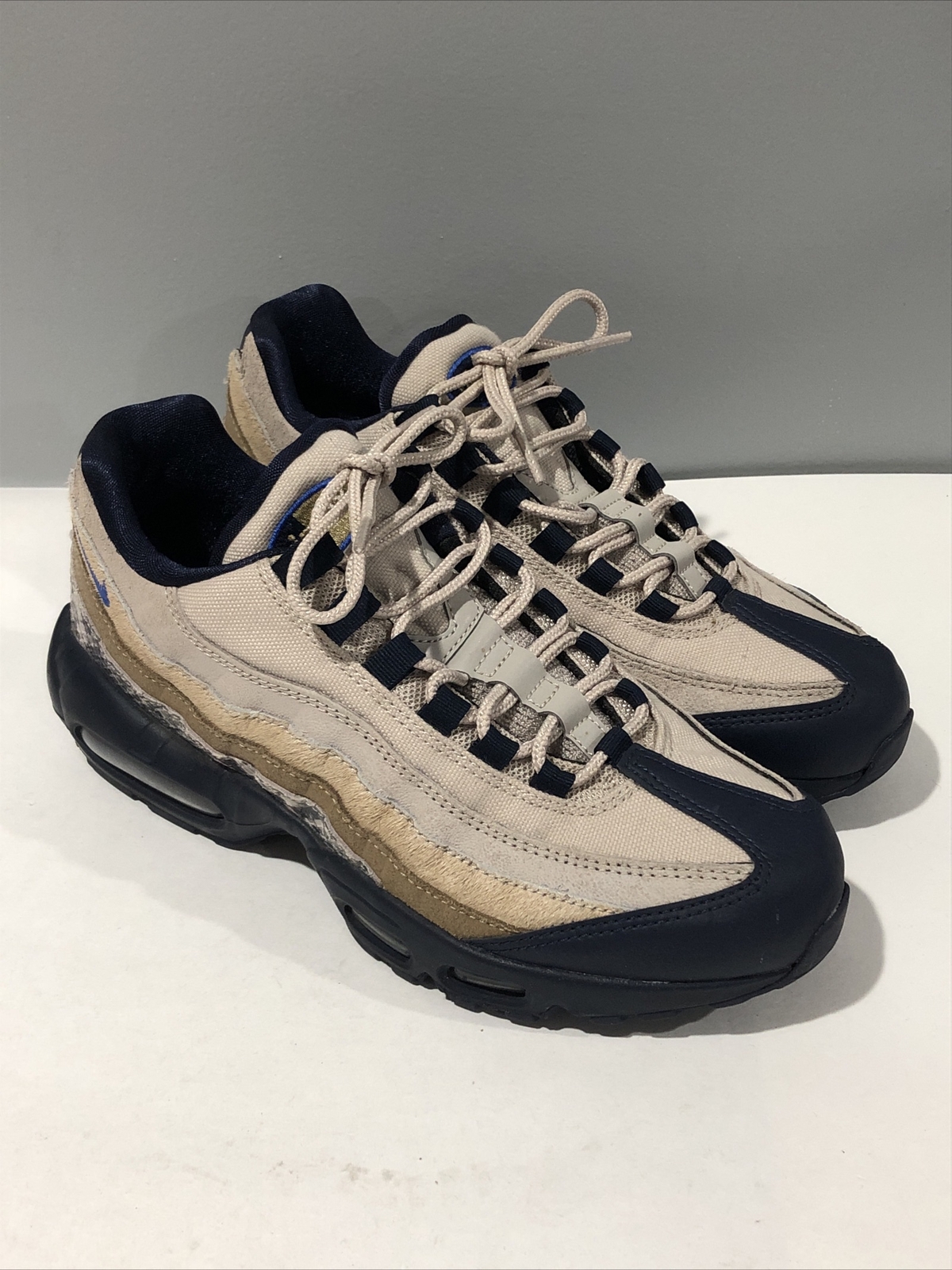 Destructivo Granjero sencillo Nike Air Max 95 Climax AT6152-001 pony suede snakeskin sneakers trainers 8  | eBay