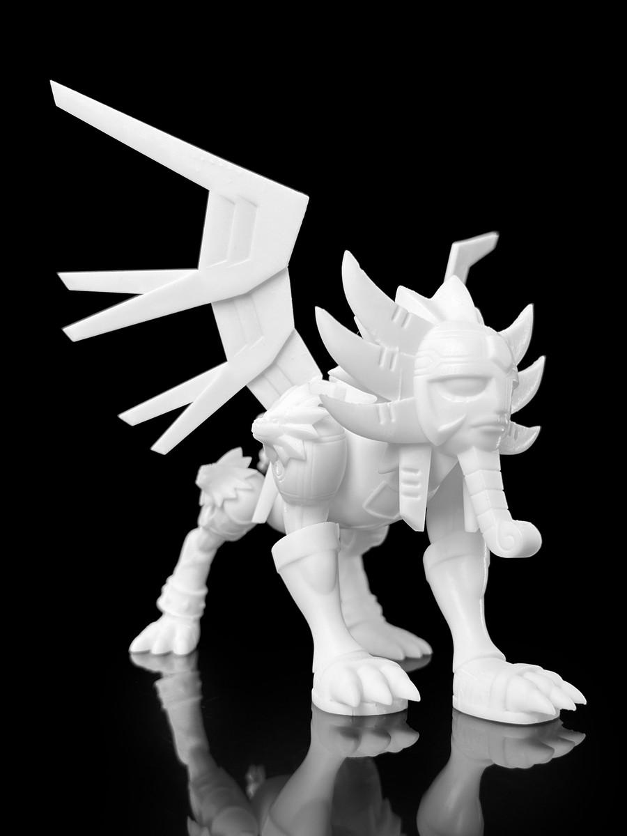 Unpainted Digimon Ancient Sphinxmon GK Resin GARAGE KIT FIGURES