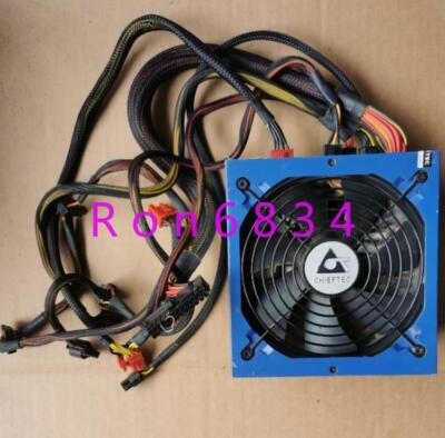 1pc used CHIEFTEC CFT-650-14C 650w power supply