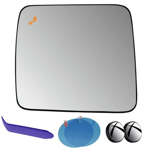 Driver Side Mirror Glass for Ford Bronco 2021-2025, Heated with Blind Spot