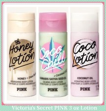 Victoria's Secret PINK MINI BODY LOTION COCO Chill HONEY 3 oz TRAVEL U Pick NEW