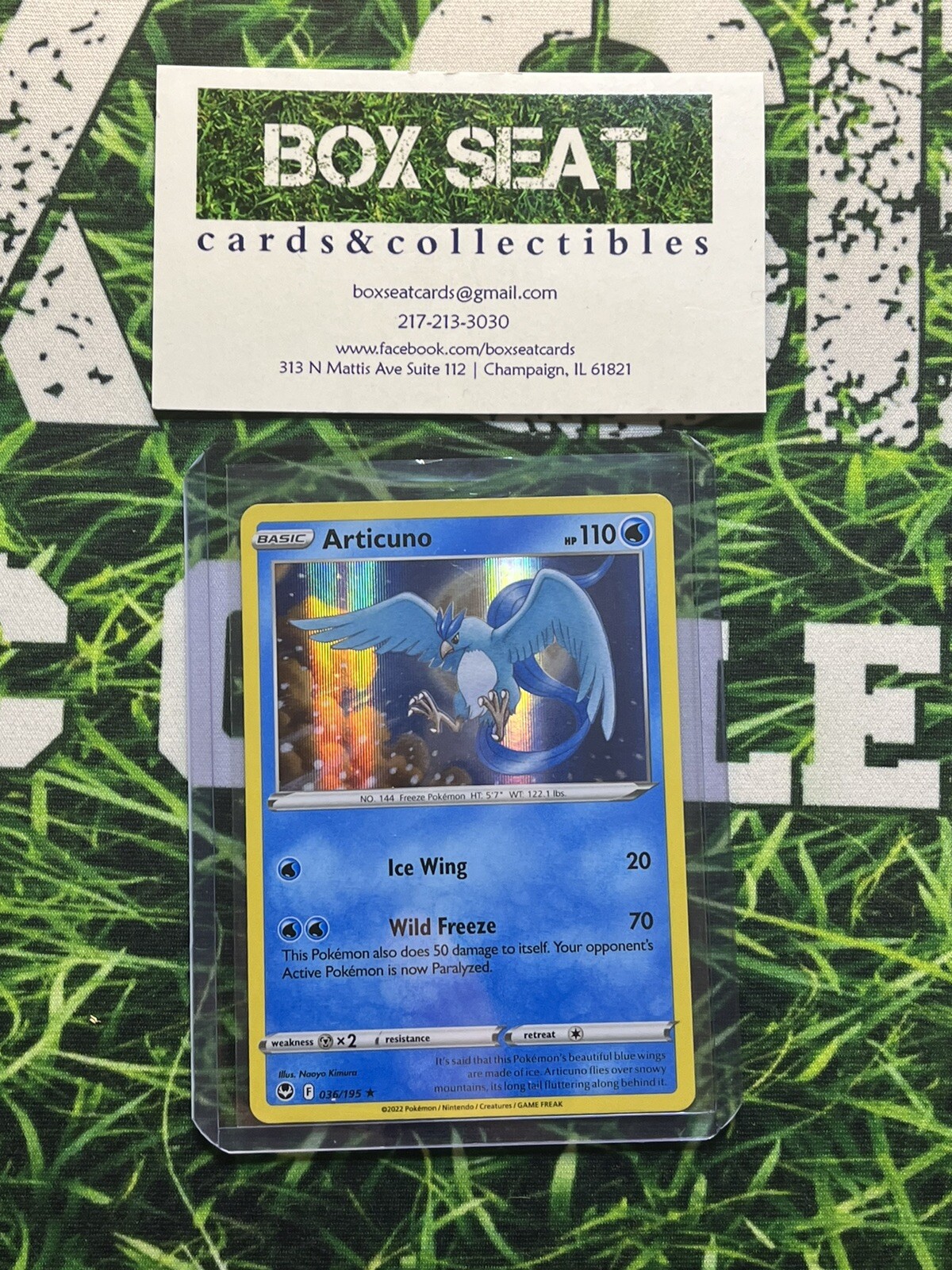 Articuno · Silver Tempest (SIT) #036 ‹ PkmnCards