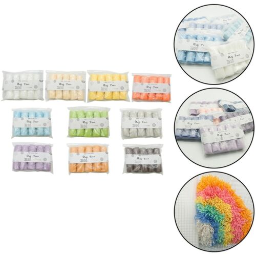 Create with Confidence Pack of 10 Rolls Pre Cut Latch Hook Yarn Threads - Afbeelding 1 van 32