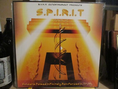 S.P.I.R.I.T-Four U/Hip Hop 12'' EP record-New/Sealed/2002/German Import