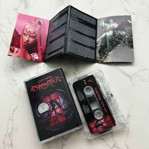 Lady Gaga Chromatica Retro Album Tape Sealed Cassettes - Picture 3 of 5