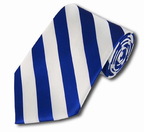 BRANDNEU! Manzini Neckwear® Herren 3,5" DS Krawatte normale gestreifte College-Krawatte - Bild 15 von 32