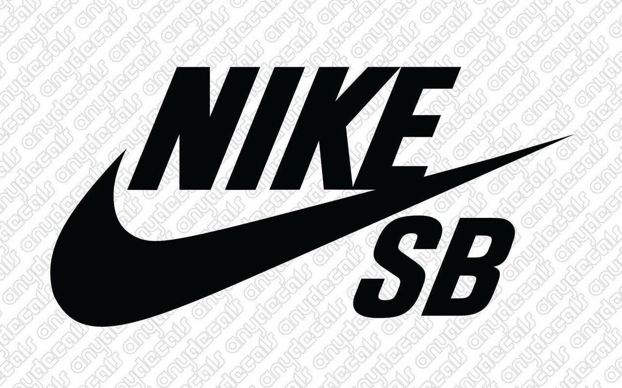 Nike Decal SB Swoosh Logo Basketball Sport Vinyl DieCut Car Wall Sticker Laptop eBay