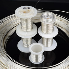 99.998 High Purity Solid Pure Silver Earphone Cable Signal Line Bare Wire