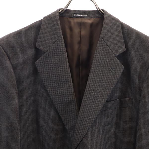 YVES SAINT LAURENT giacca sartoriale 48 grigio blazer uomo