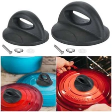 Replacement Kitchen Cookware Crock Pot Pan Lid Covers Grip Knob Anti Rust 1/2PCS