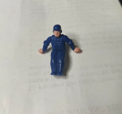 LIONEL 50 GANG CAR MAN FIGURE, BLUE NON-ROTATING 50-84 