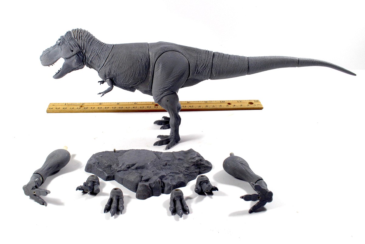 Tyrannosaurus rex Grey 1:35 Version Unpainted Dinosaur
