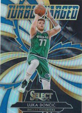 20-21 PANINI SELECT TURBO CHARGED SILVER PRIZM LUKA DONCIC #1 DALLAS MAVERICKS