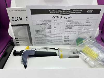 Pipette BrandTech EON Transferpette S 10-100 µl - Neuf, Modèle EON1005, Single Channel