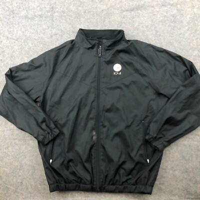 Polar Skate Co Jacket Mens Medium Black Pocket Full Zip