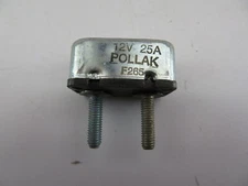 Pollak F265 Transit City Bus Type 1 Box Style 12V 25 AMP Cycling Circuit Breaker