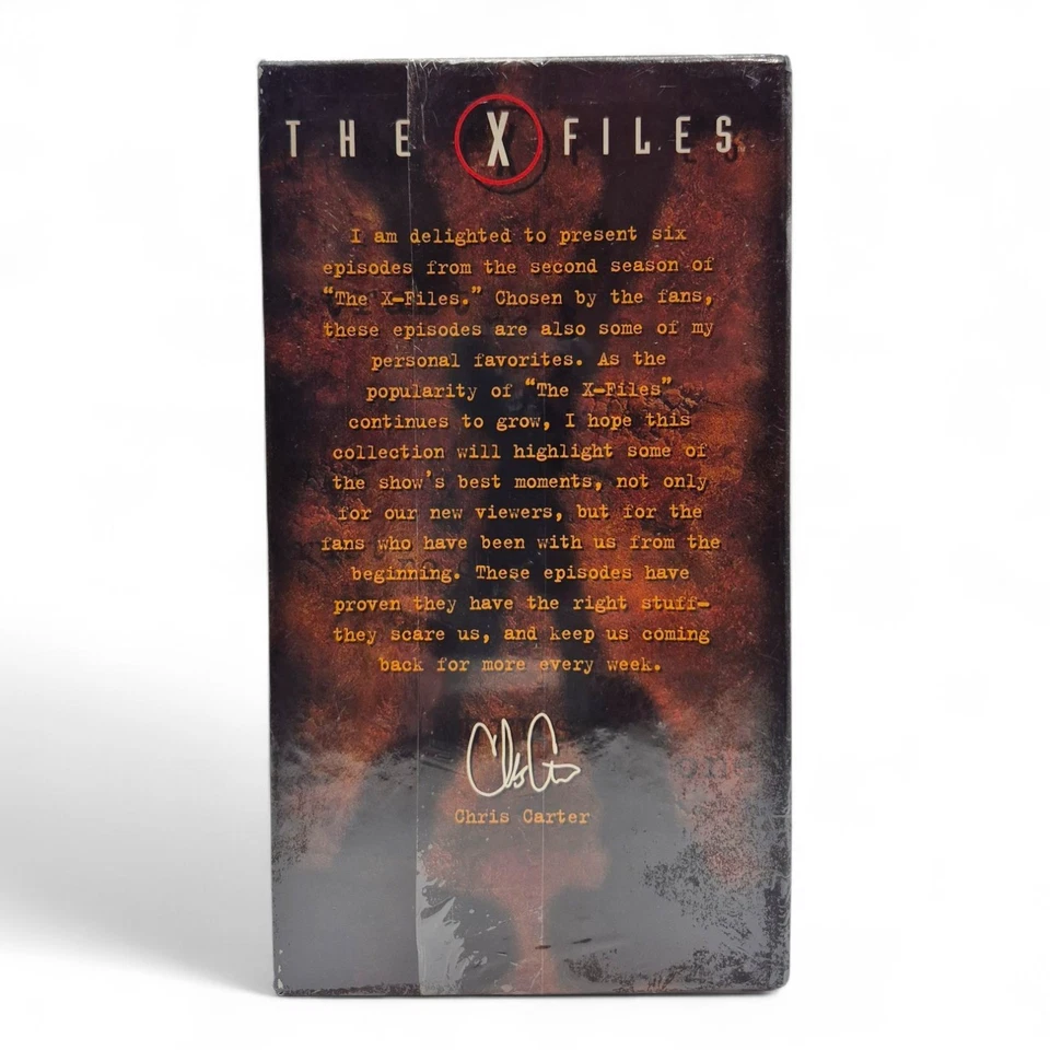 The X-Files Boxed Set Of 3 Season 2 VHS Tapes VTG 1993 New Factory Sealed - Image 3 of 4