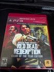 Red Dead Redemption (Sony Playstation 3, PS3) Complete w Map