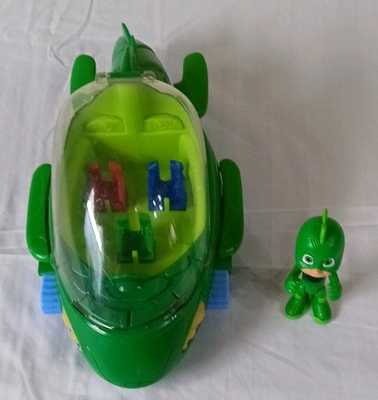 #ad PJ Masks Deluxe Gekko Mobile Tank Lizard Lights and Sound Gekko $25.00