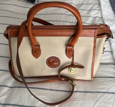 Dooney & Bourke   Whispers of Lace  AWL Handbag Shoulder Bag Satchel Bone/Tan