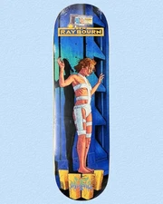 RARE Ben Raybourn Multipass Leeloo 9.0 Metal Skateboard Deck