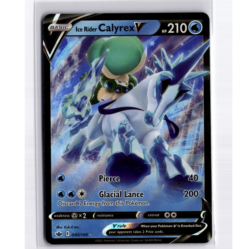 Ice Rider Calyrex V Pokémon TCG Cards for sale | eBay