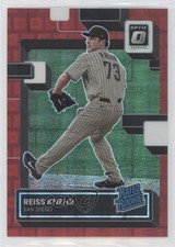 2022 Panini Donruss Optic Rated Rookie Red Pandora Prizm 42/99 Reiss Knehr 0r2f
