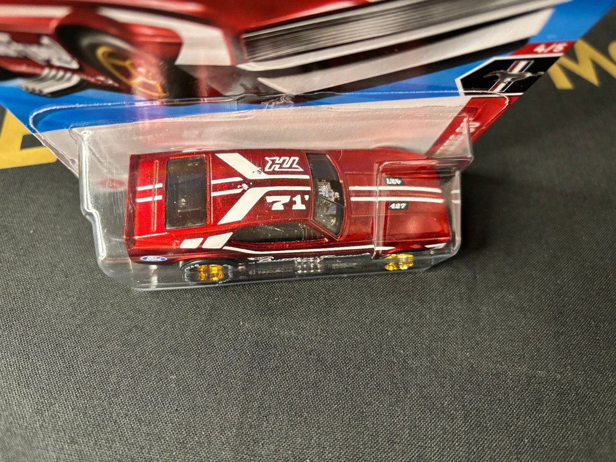 2025 Hot Wheels Super Treasure Hunt Red '71 Mustang Funny Car H