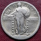1918 S Standing Liberty Quarter 25c Better Grade #100772