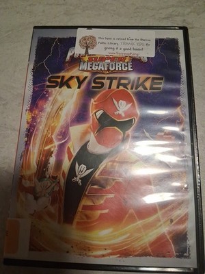 Power Rangers Super Megaforce Sky Strike DVD 2014 TV show Vrak Sentai MMPR!