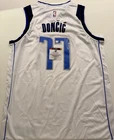Luka Doncic #77 Dallas Mavericks Autographed Basketball Jersey With COA