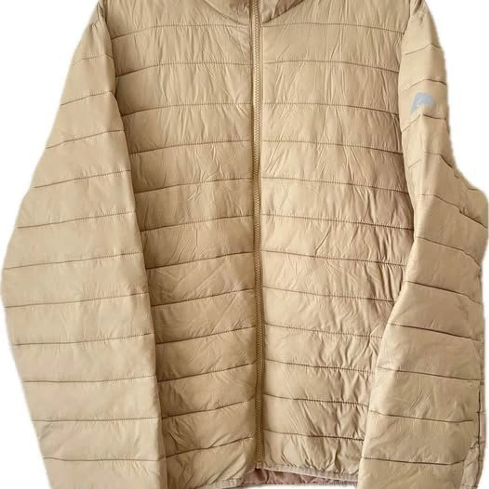 Ozark Trail Men's Packable Puffer Jacket Dune size XL tan jacket