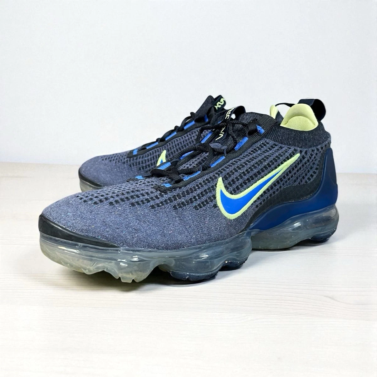 Nike Air Vapormax 2021 Flyknit \'Obsidian Light Lemon Twist\', Mens 10 Nike Air Vapormax 2021 Flyknit Obsidian Light Lemon Twist | eBay main image 3