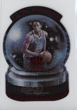 2021-22 Panini Crown Royale Sno Globe Asia Red Jonathan Kuminga #27 0x49