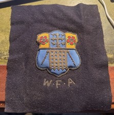 Westminster Abbey W. F. A. Blazer patch Embroidered large school football