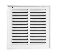 ProSelect PSFG1212 12 x 12 Inch Filter Grille Return Air - Silver