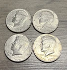 1776-1976 (4) Kennedy Bicentennial Half Dollar Free Shipping!