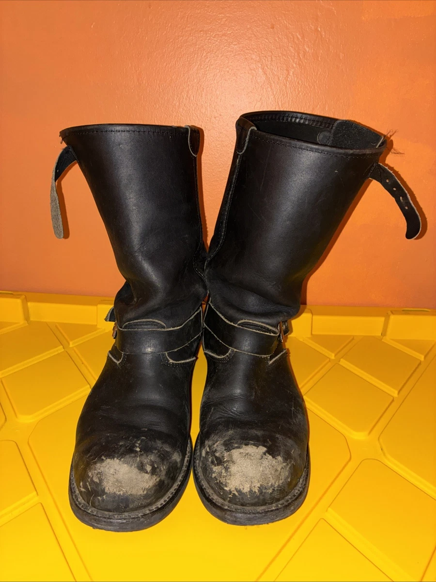 Double-H Boots Black Biker Boots for Men for Sale | Shop New  display picture 3