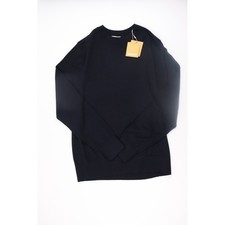 Sandro Mens Sweater FW25 Crew Merinos Marine ...