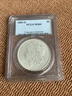 1883-O Morgan US 90% Silver $1 Dollar MS64 PCGS