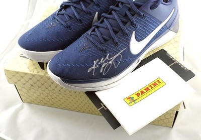 Kobe Bryant Autographed Nike Kobe A.D. Midnight Shoes SZ 13 Panini