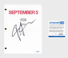Tim Fehlbaum ‘SEPTEMBER 5’ Movie Director Signed Full Movie Script ACOA